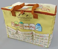 【中古】バッグ イエロー すみっコキャンプ 5ポケット付き保冷バッグ 「すみっコぐらし」