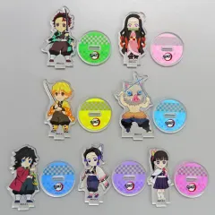 【中古】雑貨 全7種セット 「鬼滅の刃 ランダムデフォルメアクリルマスコット vol.1」