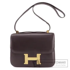 エルメス コンスタンスミニ モーヴシルベストル エプソン ローズゴールド金具 ショルダーバッグ 【新品】HERMES Constance mini