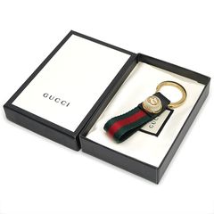 グッチ GUCCI ウェブストライプ キーホルダー 476390 キーリング