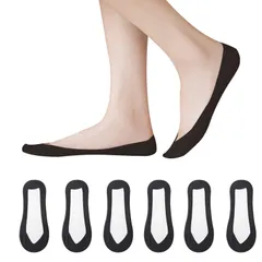 【数量限定】[Caudblor] 脱げない 6足組レディース フットカバー 浅履き22-25cmカバーソックス くるぶしカバーソックス 無地 足底綿混