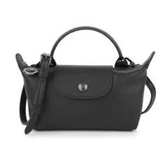 新品 ロンシャン LONGCHAMP ショルダーバッグ ル プリアージュ エクストラ ポーチ XSサイズ ノワール