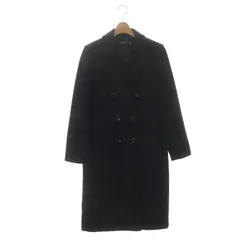 ローレンラルフローレン LAUREN RALPH LAUREN ブラックウォッチ チェック ダブルボタンコート チェスター ロング アウター ウール 0 緑 黒 紺 /MI ■OSのサムネイル