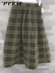 ◇ SM2 サマンサ モスモス ロング フレア スカート サイズF ブラウン系 ブラック レディース 【中古】 【1104140008090】