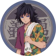 【中古】コースター 冨岡義勇 オリジナルコースター Bグループ 「鬼滅の刃×極楽湯・RAKU SPA 第四弾 ととのえ!みんなで極楽な休日」 コラボメニュー注文特典