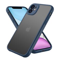 【大人気】iPhone 11 ケース 背面マット 半透明 耐衝撃 iPhone 11 ケース 指紋防止 アイフォン 11 カバー 米軍MIL規格 iPhone 11 用 ケース カバー 黄変防止 スマホケース iphone 11 6.1インチ 対応 PinLi