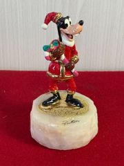 〖 希少 〗ディズニー グーフィー クリスマス 台座 大理石 ロンリー社製
