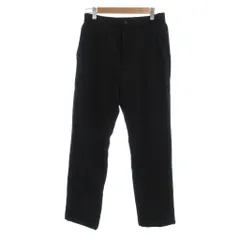 ユニクロ UNIQLO 美品 ヒートテックウォームイージーパンツ スラックス 裏起毛 M 黒 ブラック 221-429155 /JS