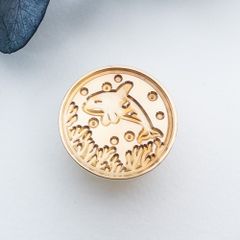 ＊訳あり＊ シーリングスタンプ ヘッドのみ イルカ 25mm シーリングワックス スタンプヘッド【商用OK】  sw100
