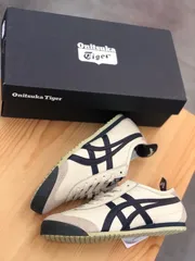 新品未使用 Onitsuka Tiger(オニツカタイガー) MEXICO 66 ローカット スニーカー 男女兼用 米紺です