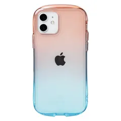 iFace Look in Clear Lolly iPhone 12/12 Pro ケース (ストロベリー/アクア) 【アイフォン12 アイフォン12Pro tpu カバー 透明 クリアケース 耐衝撃 米国MIL規格取得 ストラップホール付き】