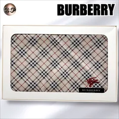 【未使用品】BURBERRY　バーバリー　ハンカチ 　チェック柄　ベージュ系　レディース