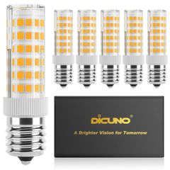 【数量限定】DiCUNO LED電球 E17口金 50W形相当 550lm 省エネ90％ 電球色相当(6W) 3000K 広配光タイプ 6個パック