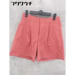 ◇ BEAMS LIGHTS ビームス ライツ ハーフ ショート パンツ サイズ38 レッド系 レディース 【中古】 【1102010003114】