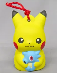 【中古】雑貨 ピカチュウとタッツー 陶飾り(鈴) 「ポケットモンスター」 ポケモンセンター限定のサムネイル