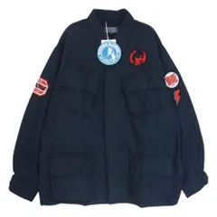 HYSTERIC GLAMOUR ヒステリックグラマー 23SS 02231AB13 DAVID BOWIE/M.D.D.2 デヴィッド・ボウイ ファティーグジャケット ブラック系 S【中古】のサムネイル