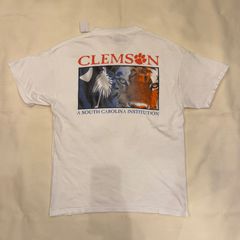 90s　hanes　半袖　Tシャツ　アート　カレッジ　Y2K　シングルステッチ　【T-436】