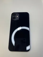 iPhone12 64GB SIMフリー　ブラック　バッテリ-100％[6335]