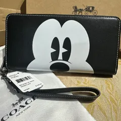 収納力◎★Disney x Coach★アコーディオン 長財布ミッキー 公式】COACH – コーチ | 【DISNEY X COACH】アコーディオン