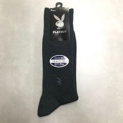 プレイボーイ/PLAY BOY　紳士靴下　メンズ　ビジネスソックス　チャコール　 26-28㎝　266-2800