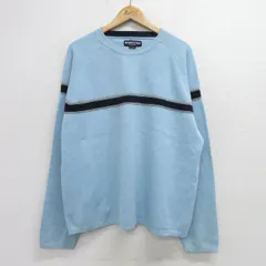 XL/古着 エアロポステール 長袖 セーター メンズ 00s ラグラン クルーネック 水色他 24sep21 中古 ニット トップスのサムネイル
