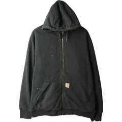 古着 カーハート Carhartt RELAXED FIT RAIN DEFENDER スウェットフルジップパーカー メンズXL相当/eaa567717