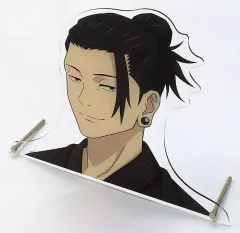 【中古】アクリルスタンド・アクリルパネル 夏油傑 描き下ろしイラスト 懐玉・玉折 浴衣ver. 特大ダイカットアクリルパネル 「呪術廻戦×浅草花やしき」