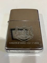 zippo KINGDOM OF HAWAII-CORT OF ARMS シルバー1980年
