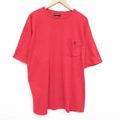 XL/古着 ノーティカ 半袖 ビンテージ ブランド Tシャツ メンズ 90s ワンポイントロゴ 胸ポケット付き 大きいサイズ コットン クルーネック 
