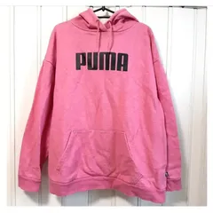 【美品✨PUMA】プーマー　メンズパーカー　ピンク