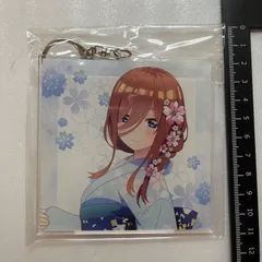 中野三玖 描き下ろしイラスト 桜ドレス 特大BIG アクリルキーホルダー  映画 五等分の花嫁 POP UP SHOP in TOWER RECORDS L4