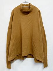 Ancellm EMBROIDERY UNEVEN OVER SWEAT - メルカリ
