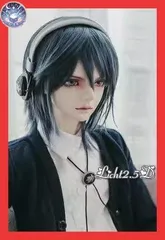 【新品】ウィッグ コスプレウィッグ 女男装ウィッグ メンズウィッグ BJD 人形ドール　用ウィッグカツラ耐熱ハンドメイド-hfjf366