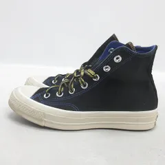H■【24.5cm】コンバース/CONVERSE ALL STAR Chuck 70 Ribbon Laces ハイカットキャンバススニーカー/黒/LADIES■36【中古】