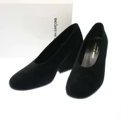 COMME des GARCONS コムデギャルソン 23AW ラウンドトゥウェッジソールパンプス GL-K101 ブラック 24.5cmのサムネイル