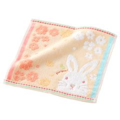 もちぷにハンドタオル　うさぎ