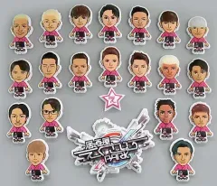 【中古】シール・ステッカー(男性) EXILE THE SECOND＆三代目J Soul Brothers＆GENERATIONS もこもこシール 「居酒屋えぐざいるPARK 2017」