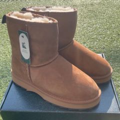 エミュ オーストラリア EMU Australia Sharky Mini ムートンブーツ （Chestnut/Black）24cm 日本正規品