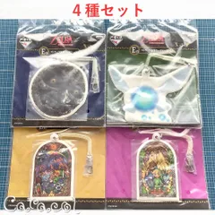 【４種セット】一番くじ ゼルダの伝説 ハイラルライフスタイル E賞 ストラップ付きカードケース ／ バンプレスト