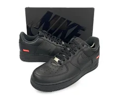 SUPREME×NIKE CU9225-001 AIR FORCE 1 LOW SP エアフォース シューズ ブラック サイズUS8=26cm 正規品 / 29110