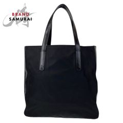 PRADA プラダ テスート ブラック 黒 シルバー金具 ナイロン トートバッグ ハンドバッグ レディース 406311【中古】