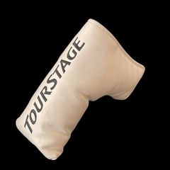 TOURSTAGE ツアーステージ パターカバー 白 黒 ヘッドカバー ゴルフ 趣味 スポーツ