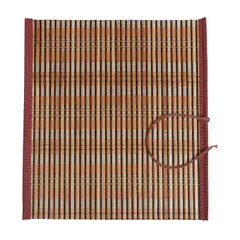 [SENYON] 書道 竹製 筆巻き 筆 毛筆 持ち運び用 (33cm × 29cm) [33cm × 29cm]