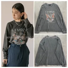【RIVE DROITE取扱】GOOD ROCK SPEED グッドロックスピード 23AW BLACK EAGLE Tシャツ ヴィンテージ感溢れる一枚で映える◎ こなれ感 Freeのサムネイル