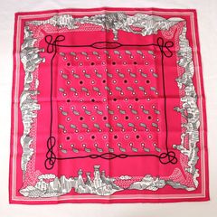 美品 HERMES エルメス カレ55 Les Canyons toiles 峡谷から星たちへ