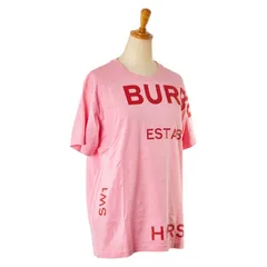 バーバリー ホースフェリープリント 半袖Ｔシャツ サイズ:XXS ピンク レッド コットン レディース BURBERRY【228-75333】のサムネイル