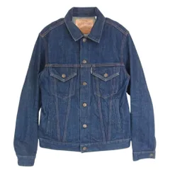 BLUE BLUE ブルーブルー 700044-516 インディゴ デニム トラッカー ジャケット インディゴブルー系 2【中古】のサムネイル