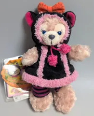 【週末値下】【レア】ダッフィー　シェリーメイ　ハロウィン　コスチューム　黒猫 TDS シェリーメイ ハロウィンコスチューム 黒猫 ディズニーシー
