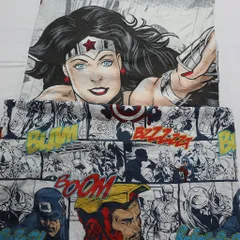 1977 DCコミックスーパーヒーローヴィンテージフラットシーツ