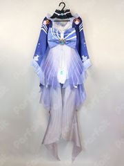 コスプレ衣装 原神／珊瑚宮心海（Mサイズ）【ウィッグ、下駄(約25.0cm)付き】
